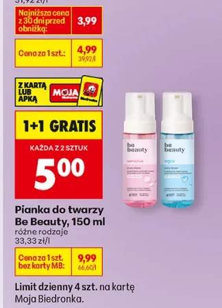 pianka do mycia twarzy