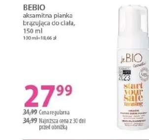 Pianka aksamitna do ciała brzucha