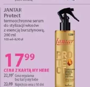 Termochronne serum do stylizacji włosów Protect z esencją bursztynową