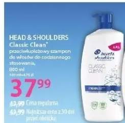 Przeciwłupieżowy szampon do włosów do codziennego stosowania Classic Clean