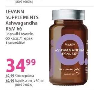 Suplement diety Ashwagandha KSM-66 kapsułki twarde