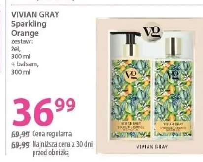 Zestaw Sparkling Orange żel, balsam