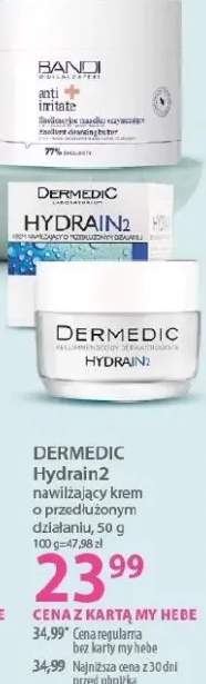 Nawilżający krem o przedłużonym działaniu Hydrain2