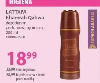 Dezodorant perfumowany unisex Khamrah Qahwa