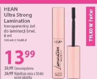 Transparentny żel do laminacji brwi Ultra Strong Lamination