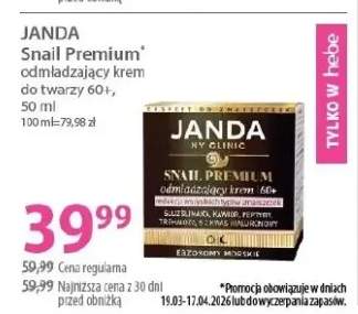 Odmładzający krem do twarzy 60+