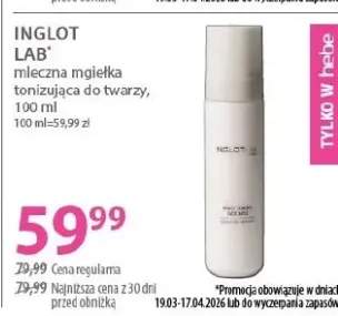 Mleczna mgiełka tonizująca do twarzy