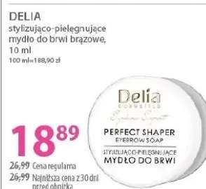 Stylizująco-pielęgnujące mydło do brwi brązowe