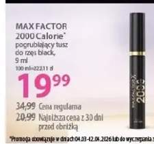 Pogłębiający tusz do rzęs black