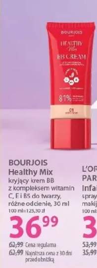 Kryjący krem BB z kompleksem witamin C, E i B5 do twarzy, różne odcienie