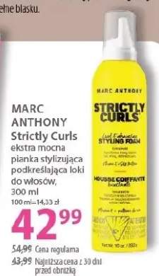 Pianka stylizująca Strictly Curls ekstra mocna podkreślająca loki do włosów
