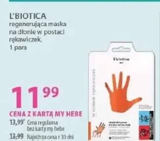 Regenerująca maska na dłonie w postaci rękawiczek