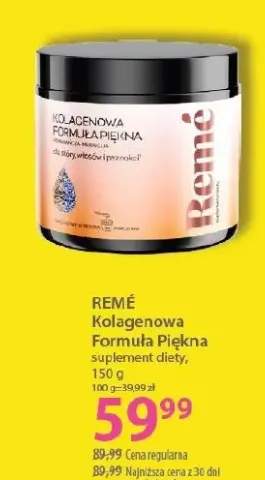 Kolagenowa formuła piękna suplement diety