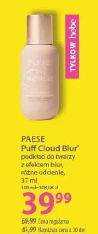 Podkład do twarzy z efektem blur, wyrównującym odcienie Puff Cloud Blur
