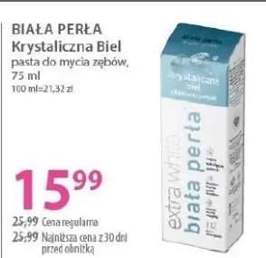 Pasta do mycia zębów Krystaliczna Biel