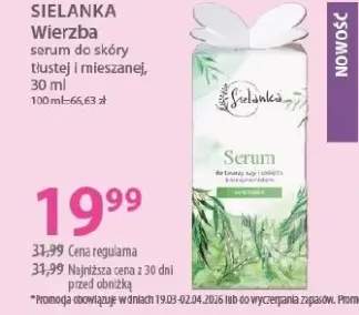 Serum do skóry tłustej i mieszanej Wierzba