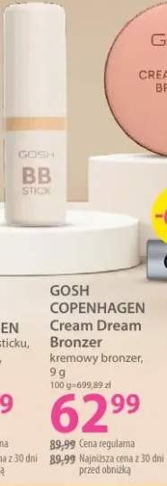 Kremowy bronzer, różne odcienie Cream Dream Bronzer Copenhagen