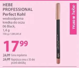 Wodoodporna kredka do oczu Perfect Kohl 06 Black