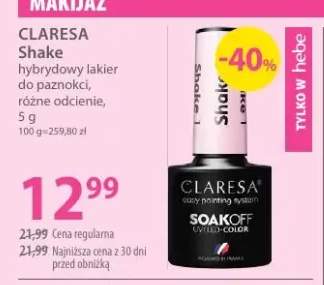 Hybrydowy lakier do paznokci Shake