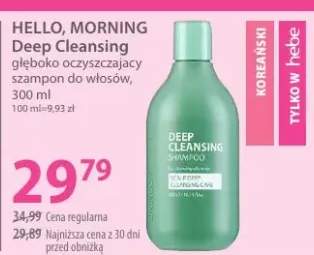 Głęboko oczyszczający szampon do włosów Deep Cleansing