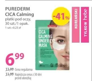 Płatki pod oczy Calming