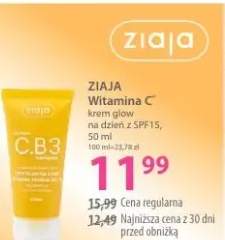 Krem glow Witamina C z SPF15