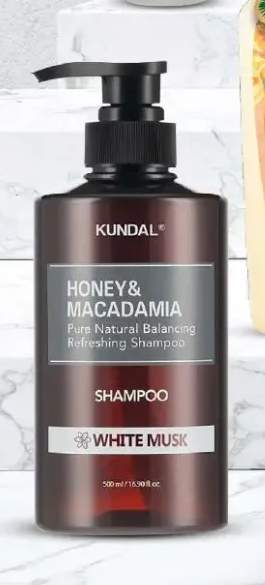 Szampon Honey & Macadamia Pure Natural Balancing Refreshing White Musk