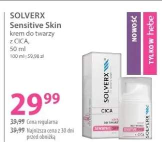 Sensitive Skin krem do twarzy z CICA