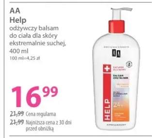 Help odżywczy balsam do ciała dla skóry ekstremalnie suchej