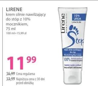 Krem silnie nawilżający do stóp z 10% mocznikiem
