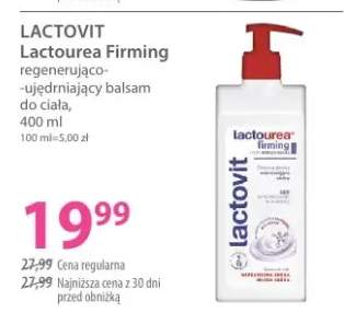 Lactourea Firming regenerująco-ujędrniający balsam do ciała