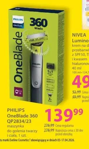 Maszynka do golenia twarzy i ciała OneBlade 360 QP2834/23