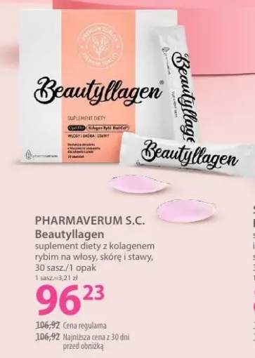 Suplement diety z kolagenem Beautyllagen