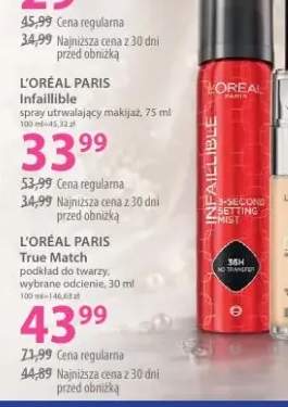 Podkład do twarzy True Match