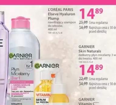 Szampon do włosów Elseve Hyaluron Plump