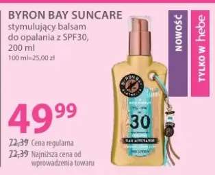 Stymulujący balsam do opalania z SPF30