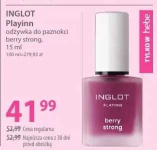 Playinn odżywka do paznokci berry strong