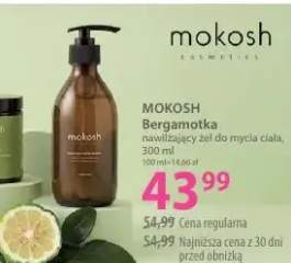 Nawilżający żel do mycia ciała, Bergamotka