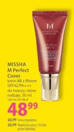 M Perfect Cover krem BB z filtrem SPF42 PA+++ do twarzy, różne rodzaje