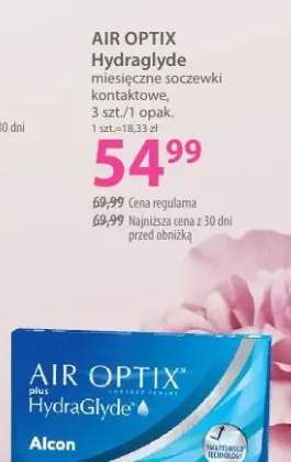 Miesięczne soczewki kontaktowe Hydraglyde