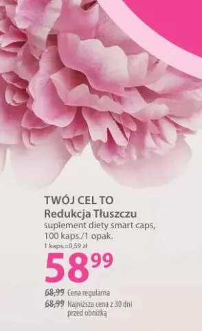 Suplement diety Redukcja Tłuszczu smart caps