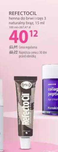 Henna do brwi i rzęs naturalny brąz