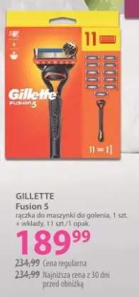 Fusion 5 maszynka do golenia + rączka do maszynki do golenia