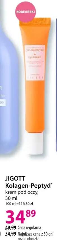 Krem pod oczy kolagen-peptyd