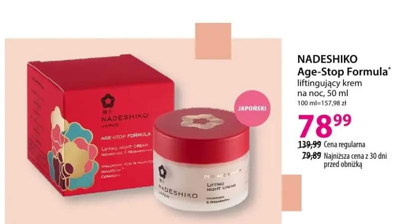 Age-Stop Formula liftingujący krem na noc