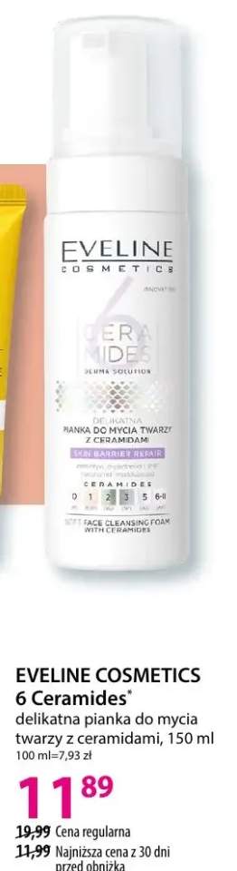 Pianka do mycia twarzy delikatna z ceramidami 6 Ceramides