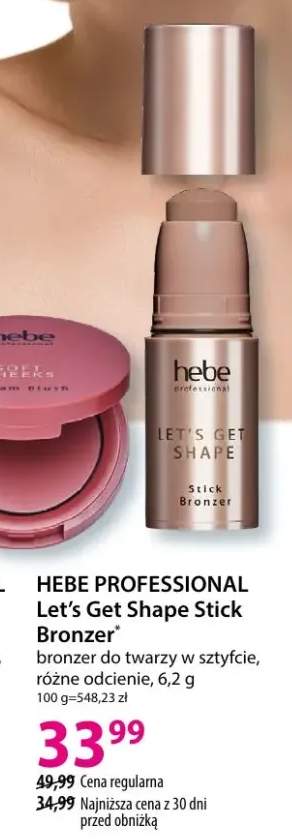Let's Get Shape Stick Bronzer bronzer do twarzy w sztyfcie, różne odcienie
