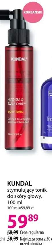 Stymulujący tonik do skóry głowy