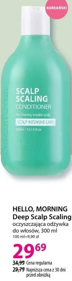 Oczyszczająca odżywka do włosów Deep Scalp Scaling