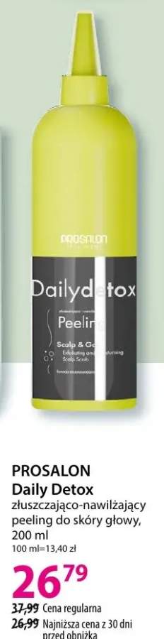 Złuszczająco-nawilżający peeling do skóry głowy Daily Detox